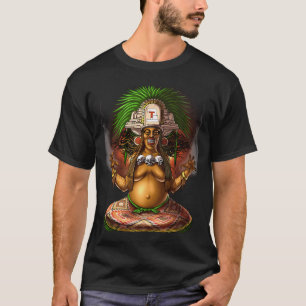 Azteekse mythologie godheid Cihuateteo T-shirt