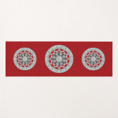 Azteekse ontmoet Alien Yoga Mat (Voorkant (horizontaal))