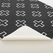 Azteekse parel: Mexicaans Sinaasappel bloesem prac Sherpa Deken (3/4)