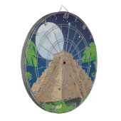 Azteekse piramide dartbord (Voorkant Links)