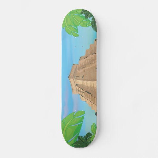 Azteekse piramide skateboard (Voorkant)