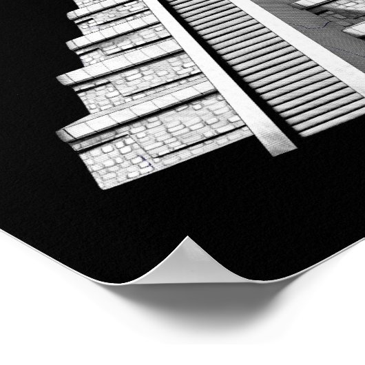 Azteekse piramidekalender poster (Hoek)