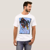 Azteekse profiel t-shirt (Voorkant volledig)
