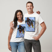 Azteekse profiel t-shirt (Unisex)