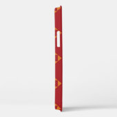 Azteekse retro:  patroonontwerp. Case-Mate iPhone case (Achterkant / Rechts)