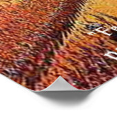 Azteekse Rijk & Bekende Azteekse Spreuk Poster (Hoek)