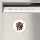 Azteekse schedel relikwie magneet (Insitu (Vaatwasser))