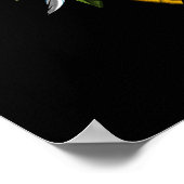 Azteekse serpent schedel krijger poster (Hoek)