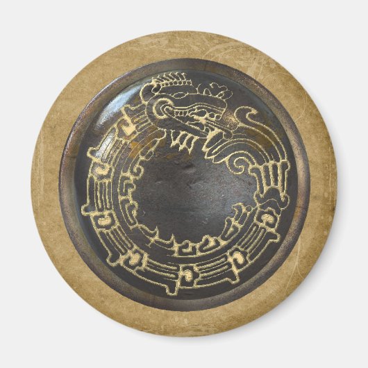 Azteekse slang magneet (Voorkant)