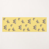 Azteekse Staartvlinder Yoga Mat (Voorkant (horizontaal))