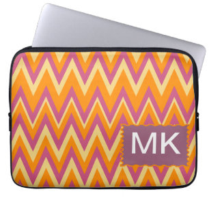 Azteekse StammenZigzag Laptop Sleeve