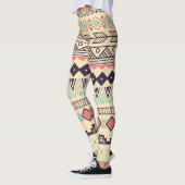 Azteekse stamstrepen: illustratie leggings (Links)