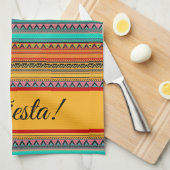 Azteekse strepen "Fiesta"  Theedoek (Quarter Fold)