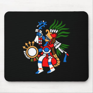 Azteekse symbool God of War en Zon Huitzilopochtli Muismat