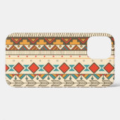 Azteekse Tribal Gestreepte Illustratie Case-Mate iPhone Case (Achterkant (horizontaal))