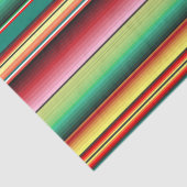 Azteekse Tribal Traditionele Textiel Kleurrijke Li Tissuepapier (Detail)