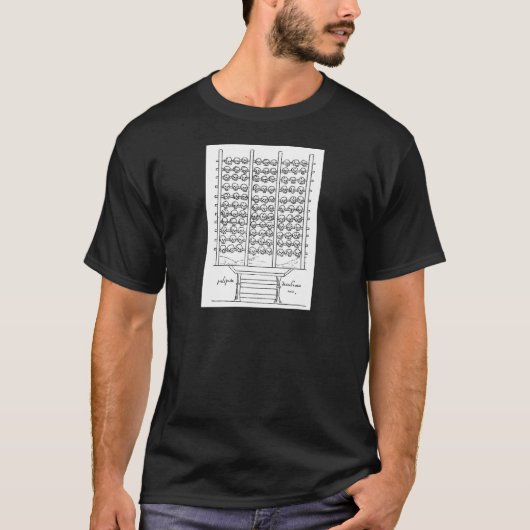Azteekse Tzompantli Schedelrek Codex Duran T-shirt (Voorkant)