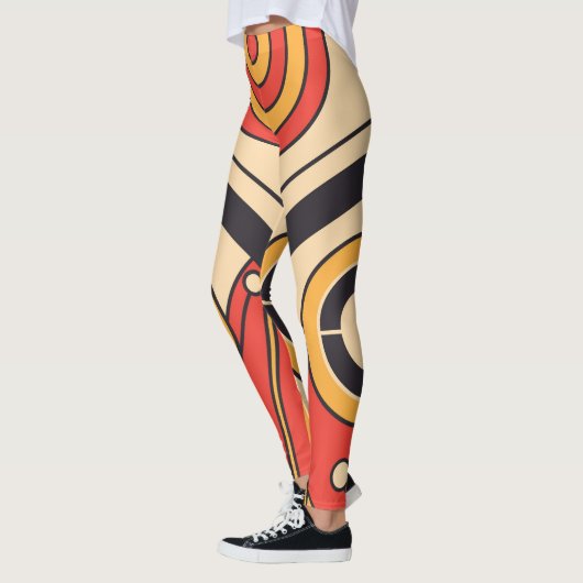 Azteekse vlakke stijl tribal leggings (Links)