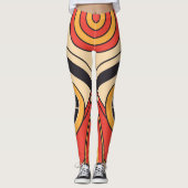 Azteekse vlakke stijl tribal leggings (Voorkant)