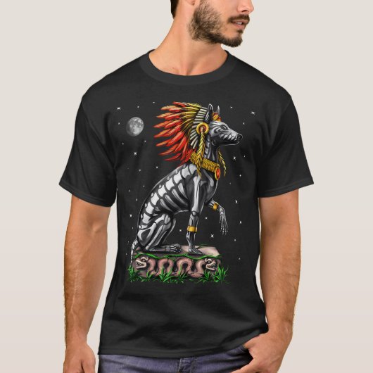 Azteekse Xolo-hond T-shirt (Voorkant)