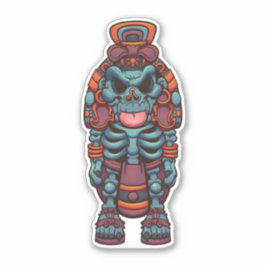 Azteekse Xolotl Sticker