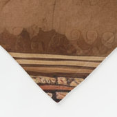 Azteekse zuidwestelijke stamveren fleece deken (Hoek)