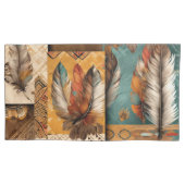 Azteekse zuidwestelijke stamveren kussensloop (Voorkant-Links)