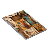 Azteekse zuidwestelijke stamveren notitieboek (Rechterzijde)