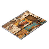 Azteekse zuidwestelijke stamveren notitieboek (Linkerzijde)