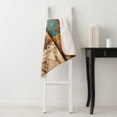 Azteekse zuidwestelijke stamveren sherpa deken (In situ)