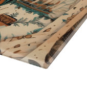 Azteekse zuidwestelijke stamveren snijplank (Hoek)