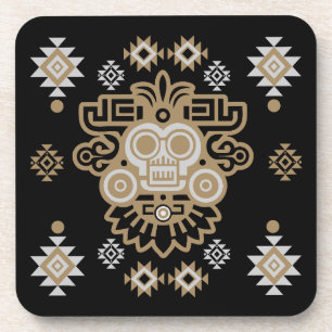 Azteken Arizona Print Bier Onderzetter