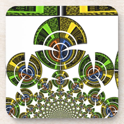 Azteken Bier Onderzetter (Voorkant)