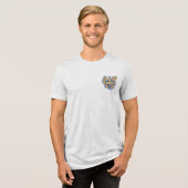 Azteken draak en symbool shirt (Voorkant volledig)