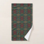 Azteken Native American Geometrisch Gestreept Patr Bad Handdoek (Handdoek)