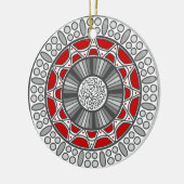 Azteken ontmoeten Alien Ornament (Links)