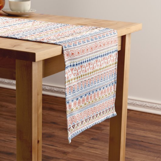 Aztekenpatroon tafel lopers (Voorbeeld)