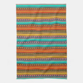 Aztekenstrepen keukendoek theedoek (Verticaal)