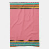 Aztekenstrepen keukendoek theedoek (Verticaal)