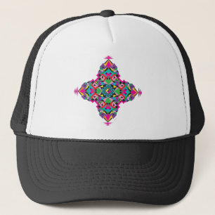 Aztez Patroonontwerp Trucker Pet