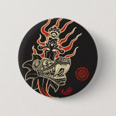 AZTK-Qutzal Ronde Button 5,7 Cm (Voorkant)