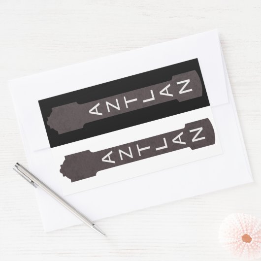 aztlan theatersignaal rechthoekige sticker (Envelop)