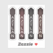 aztlan theatersignaal sticker (Vel)