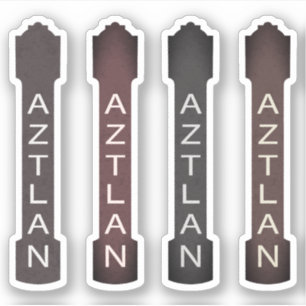 aztlan theatersignaal sticker