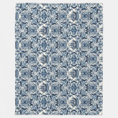 Azujejo-patroon Fleece Deken (Voorkant)