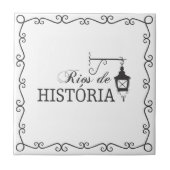 Azujejo Rios de História Tegeltje (Voorkant)