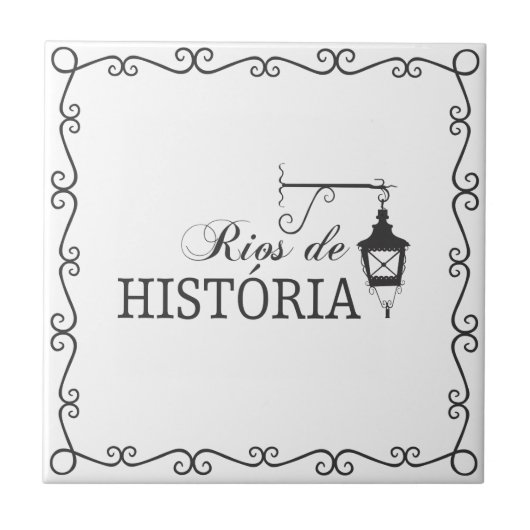 Azujejo Rios de História Tegeltje (Voorkant)