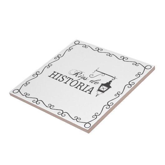 Azujejo Rios de História Tegeltje (Zijkant)