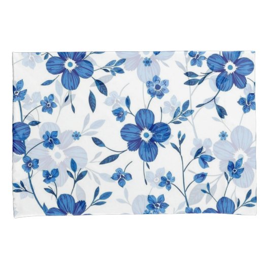 Azul Bloom Kussensloop (Voorkant-Rechts)