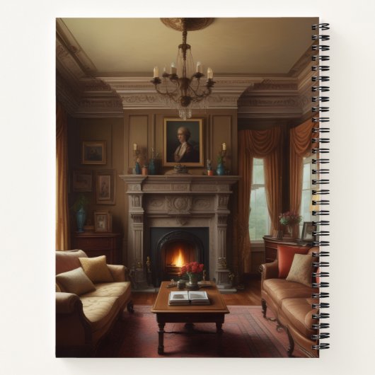 Azul Celestial Notitieboek (Achterkant)